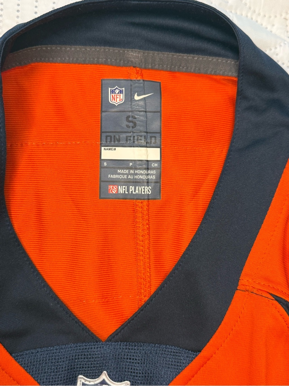 Nike Denver Broncos Melvin Gordon III #25 Jersey Orange Men’s Small - Picture 8 of 8